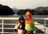 Kids on the way to Sitka