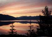 Sunset - Inside Passage Alaska
