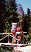 Bob & Kelly in the upper Two Medicine Valley - Glacier 96
