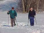 Snoshoeing 3-3-01 - Kelly and Jeff Cold Spring