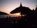 Cabana sunset