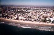 Parasail view of our hotel - Playa Mazatlan