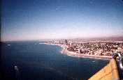 Parasail view north