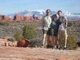 Bob, Kelly and Allan - Spring Break - Arches NP Utah - 04