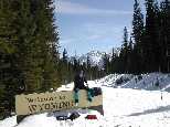 Jeff on the Wyoming/Montana border